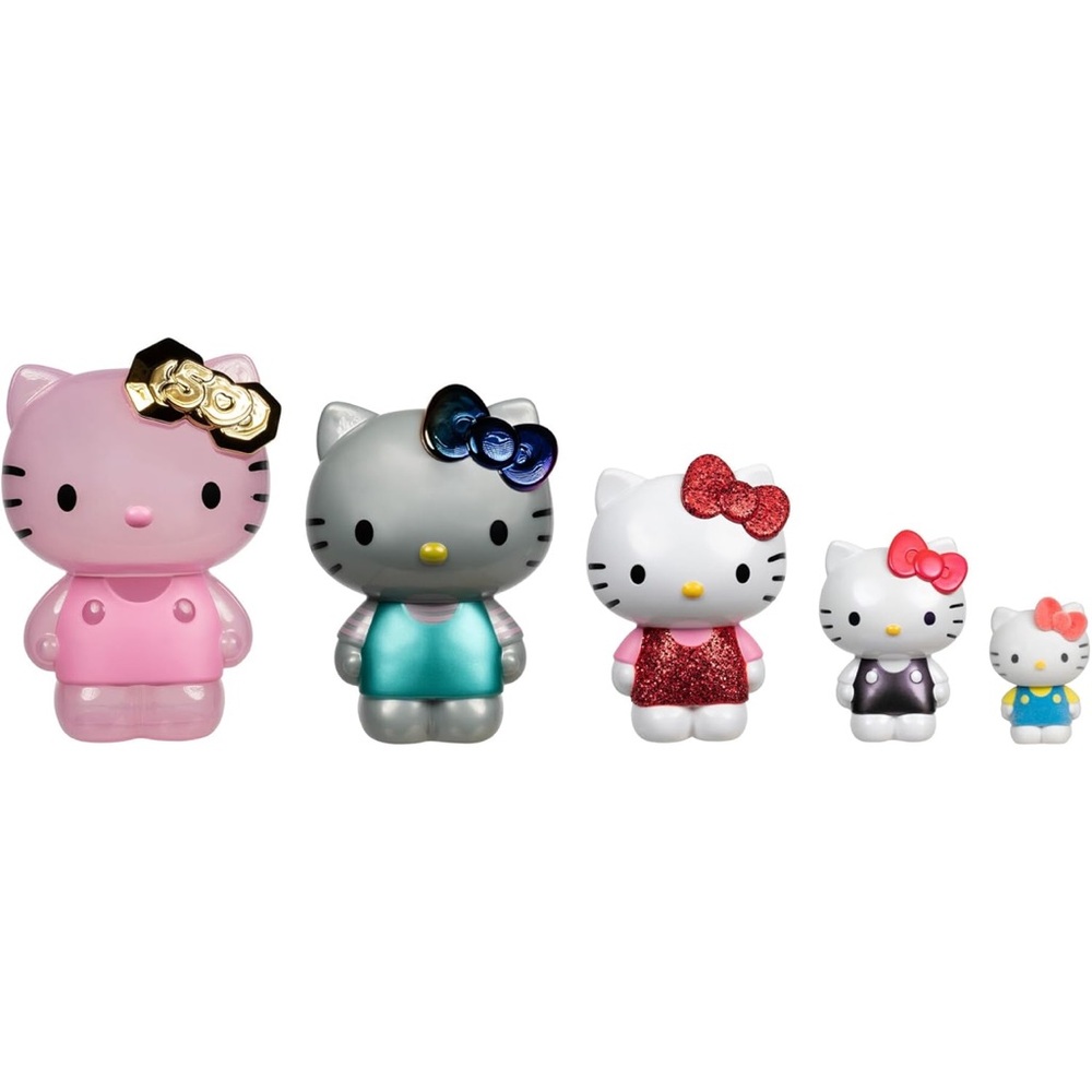 Hello Kitty & Friends 50th Anniversary Nesting Figures Official Licensed Sanrio